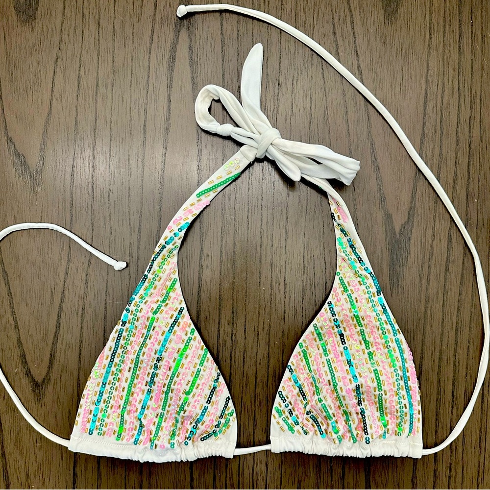 Victoria’s Secret Swim sequin top only